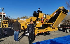 2019年，長春市伊通河設(shè)施維護(hù)處采購一臺(tái)Rayco大型粉碎機(jī)1754.